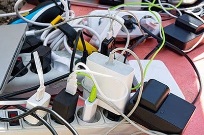 Messy Power Strips