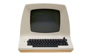 Computer from the 1980s